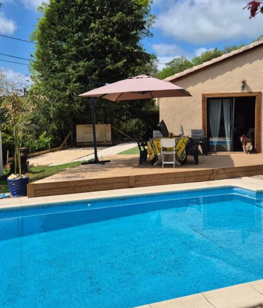 Maison De Campagne Avec Piscine Privative Salviac